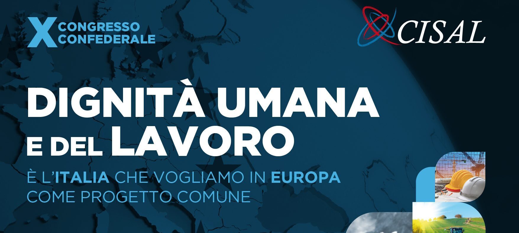 Copertina di: Dal 17 al 19 aprile a Roma il X Congresso Confederale Cisal 